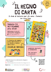 IL REGNO DI CARTA - CLUB DI LETTURA SUI FUMETTI Progetto Giovani Montecchio Maggiore