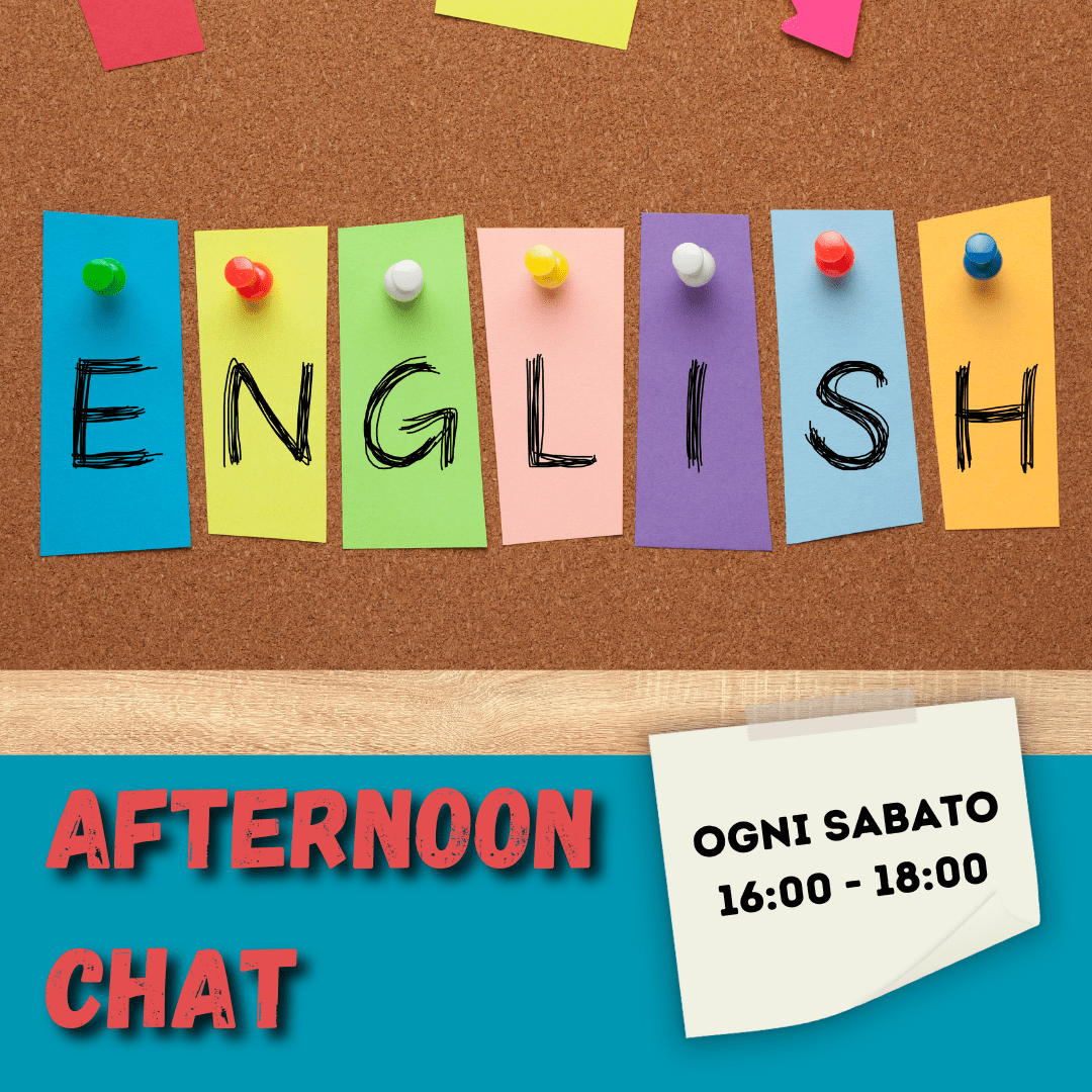 Riprendono gli incontri di conversazione in inglese di Afternoon Chat Progetto Giovani Montecchio Maggiore